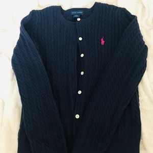 Navy Blue Polo Ralph Lauren Sweater